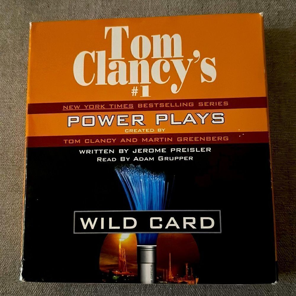 Tom Clancy’s “Power Plays Wild Card” Audiobook!